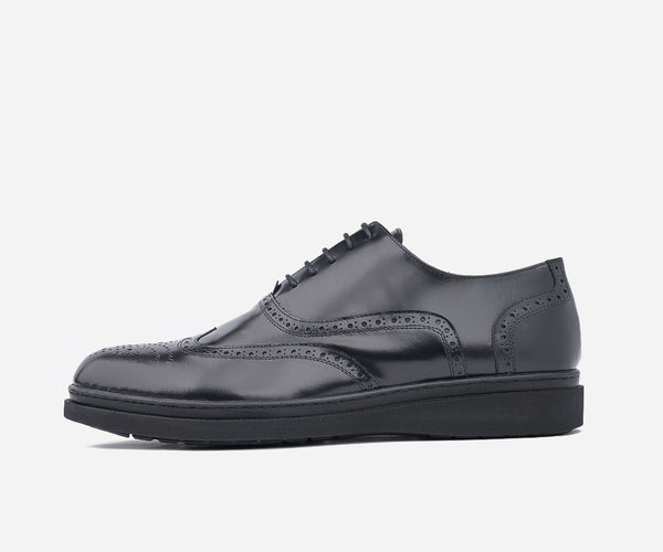 Chaussure en cuir démasquable NOIR – OP147