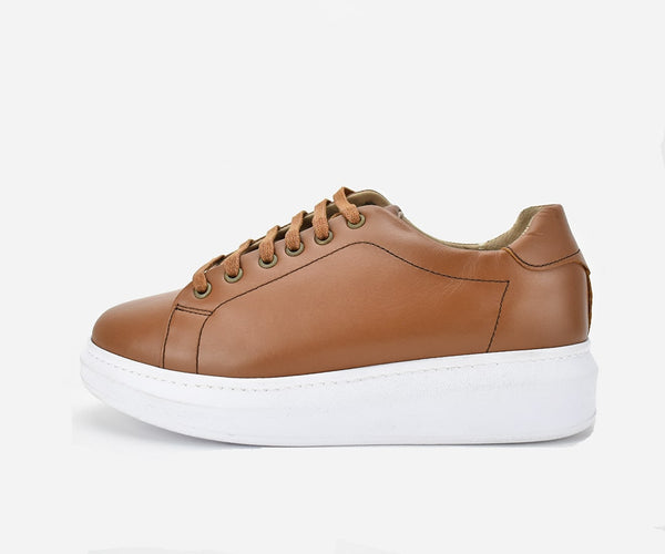 Espadrille pour femme en cuir véritable gold – op229