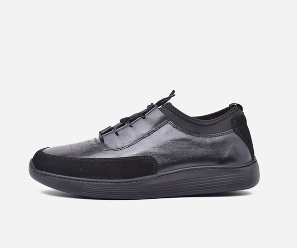 Espadrilles Confortables Haut gamme Noir – op144