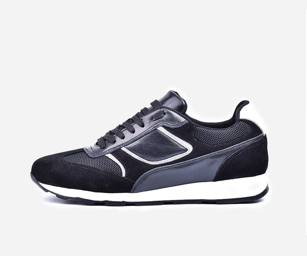 Espadrilles Opiyane en daim NOIR – OP28