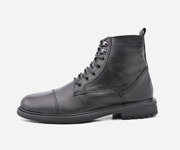 Bottine Opiyane en cuir Noir - op64
