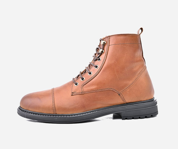 Bottine Opiyane en cuir Gold - op64
