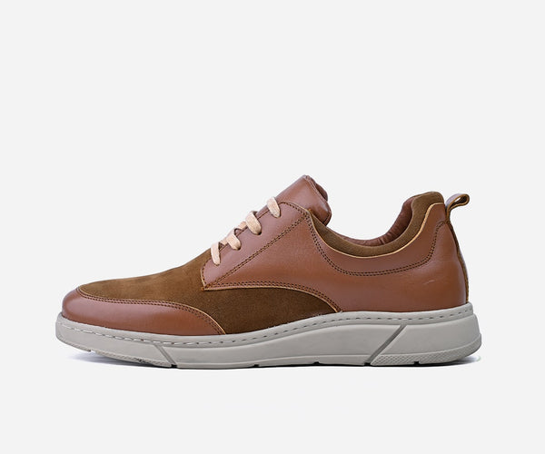 Chaussures De ville opiyane en daim gold – Op52