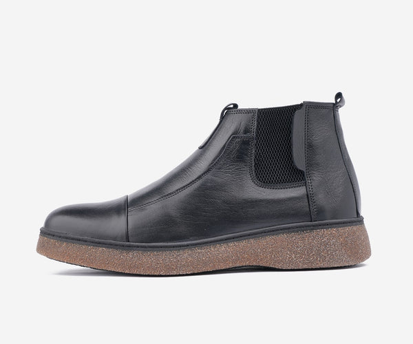 Bottine homme cuir noir Opiyane – OP115