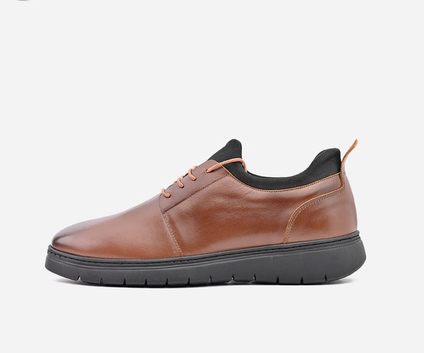 Chaussures de ville Confort En Cuir gold - op70