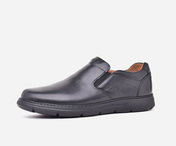 Chaussure médicale homme noir – op130