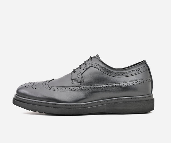 Chaussures en Cuir Noir – Op47