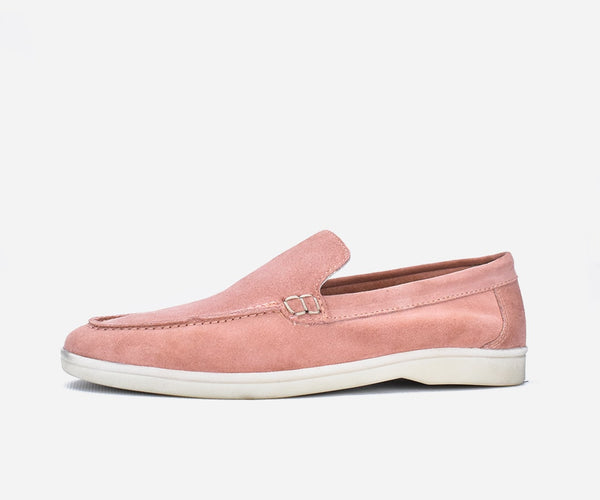 CHAUSSURE FEMME EN DAIM ROSE - OP211