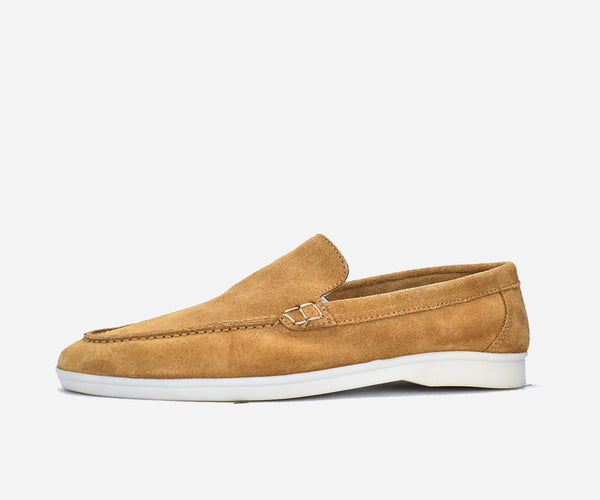 Chaussure femme en daim Beige - op211