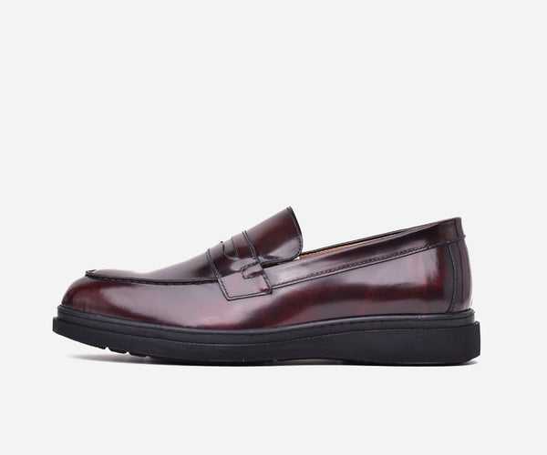 Chaussure homme démasquable bordeau – op146