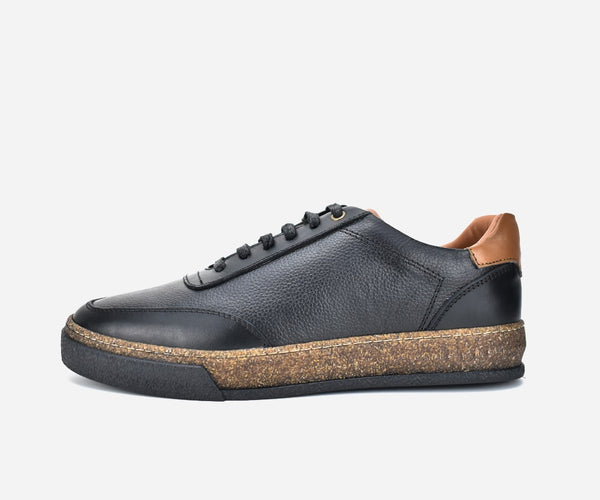Espadrilles En cuir noir – op143