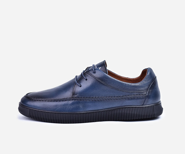 Chaussures De ville Cuir – Op14 – Bleu