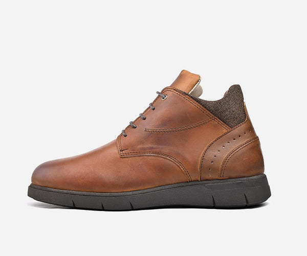 Bottine Opiyane en cuir Gold – op55