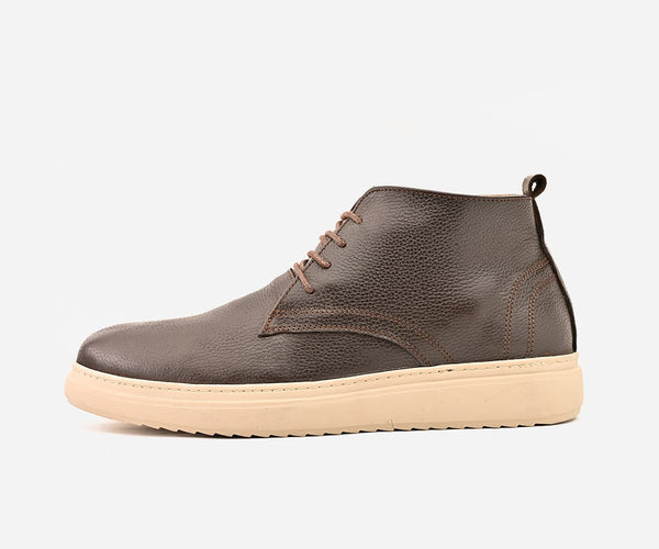 Bottine Opiyane en Cuir marron – op20