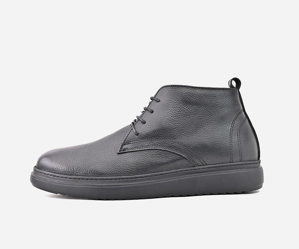 Bottine Opiyane en Cuir noir – op20