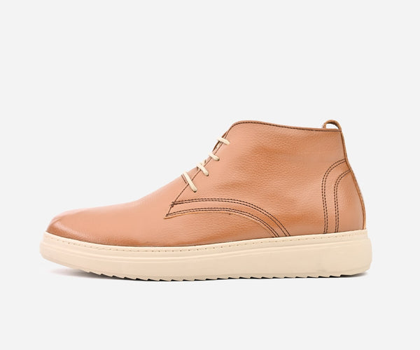 Bottine Opiyane en Cuir gold – op20