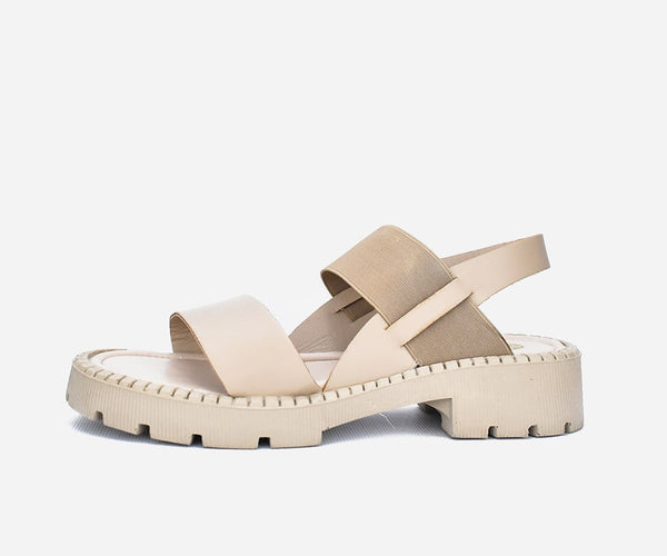 Sandale pour femme beige - op218