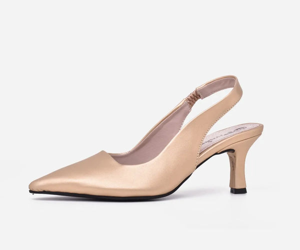 Sandale talon femme gold – op240