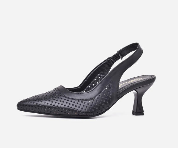 Sandale talon femme noir – op241